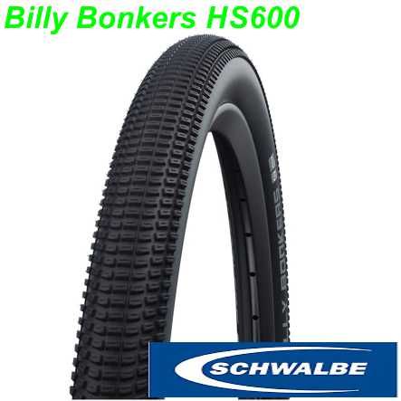 Schwalbe Pneu 16x2.00 (50-305) Billy Bonkers HS600 sw-Skin Perf. Addix